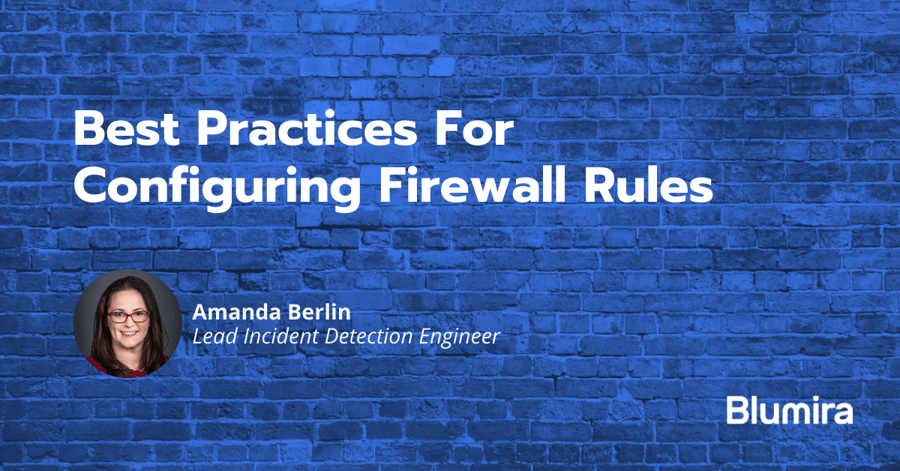 Best Practices For Configuring Firewall Rules