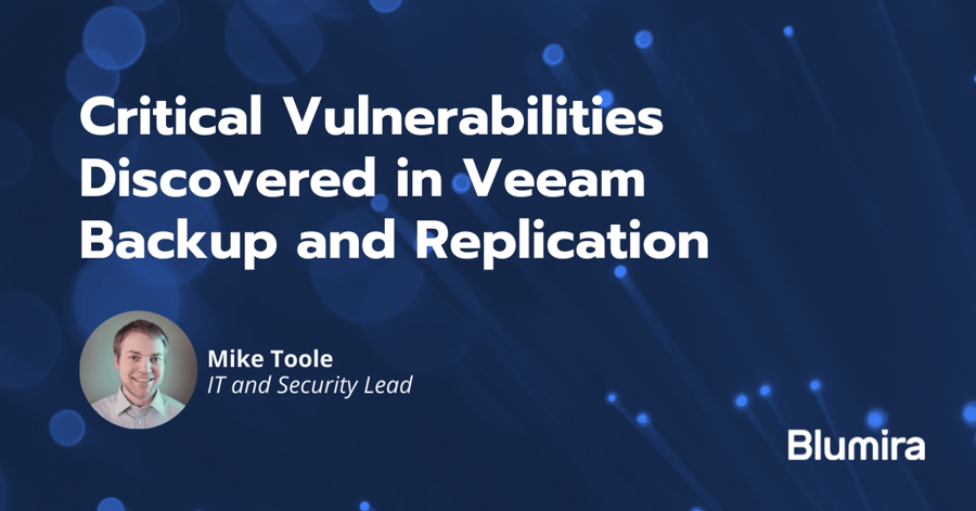 Vulnerabilities (CVE-2022-26500, 2022-26501) in Veeam