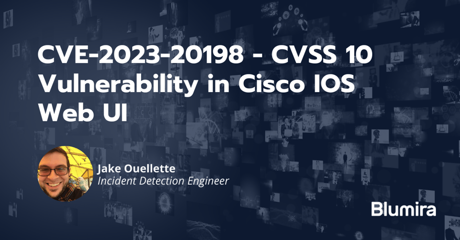 CVE-2023-20198 – Cisco IOS Web UI Vulnerability