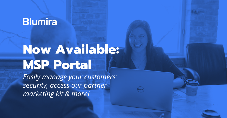 Now Available From Blumira: MSP Portal!