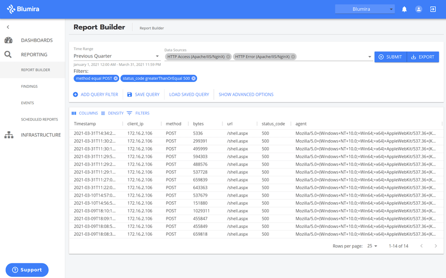 Product Update: Blumira’s New UI and Report Builder