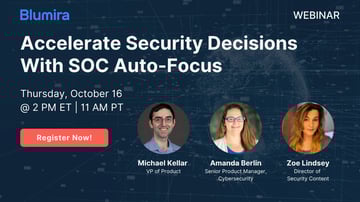 Accelerate Security Decisions With SOC Auto-Focus